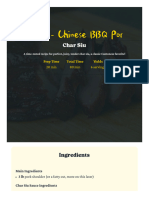 Char Siu (叉燒) - Chinese BBQ Pork - Made With Lau