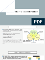 Biodiversity Conservation