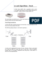 Data Structure and Algorithms - Stack