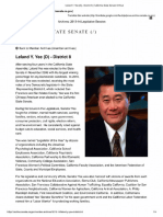 2010-2020 - Prosecution and Incarcaration of The California Senator Leland Yee