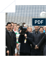 Chinese Leader Xi Jinping Visits Croke Park in Dublin