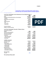 E. Ch02 P15 Flujo Caja, EVA, MVA Solution