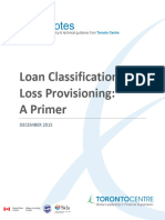 Loan Classification Loss Provisioning