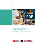 Agri FDI Studies India & Africa