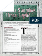 VTM V5 - Aurora Sanguines Urban Legend 1 - STV