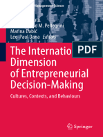 The International Dimension of Entrepreneurial Decision-Making Cultures, Contexts, and Behaviours (Andrea Caputo, Massimiliano M. Pellegrini Etc.)