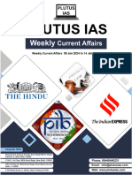 Weekly Current Affairs 8-Jan-2024 To 14-Jan-2024