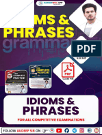 Idioms and Phrases