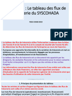 FSEG (Cours D'analyse Financière Chapitre 3 Tableau Des Flux de Trésorerie Du SYSCOHADA)