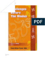 Challenges Before The Hindus