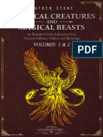 Mythical Creatures and Magical Beasts An Illustrated Book of Monsters From Timeless Folktales, Folklore and Mythology Volumes 1 and 2 (Legendary Lores)