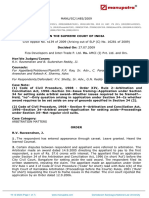 Fiza Developers and InterTrade P LTD Vs AMCI I Pvts091484COM107721