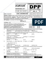 Target: Jee (Advanced) 2017: Inorganic Chemistry