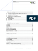 Chemical Storage Procedure