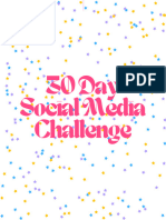 30 Day Social Media Challenge Ebook PDF