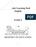 Grade 6 English Self Study Pack