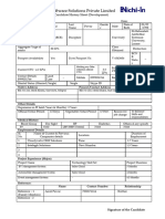 History Sheet-Development - Nichi-In