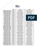 Calendario BSN 2024