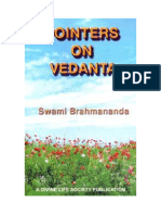 Pointers On Vedanta by Sri Swami Brahmananda