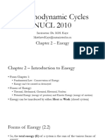 Thermodynamic Cycles Chapter 2