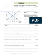 Worksheet - Subsidies