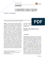 Modelling of Primary Fragmentation