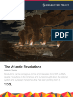  The Atlantic Revolutions 