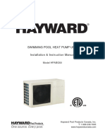 Thermopompe Hayward HPABG50