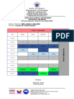 SHS Teachers Program Second Semester 2023 2024