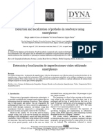 Detection and Localization of Potholes in Roadways Using Smartphones