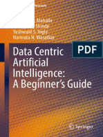 Data Centric Artificial Intelligence: A Beginner's Guide