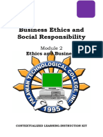 Module 2 - Ethics and Business