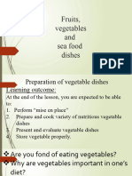 Grade - 10 Second Quarter Lesson 2016 (Veg - and Seafoods)