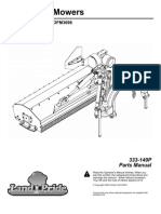 Offset Flail Mowers: OFM3678, OFM3690 & OFM3698