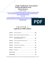 Calculus of A Single Variable Early Transcendental Functions 6Th Edition Larson Solutions Manual Full Chapter PDF