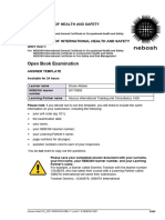 May Nebosh Paper Soution