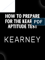 How To Prepare For The Kearney Aptitude Test