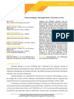 Molecular Biology - Some Techniques and Applicatio