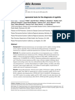 Performance of Treponemal Tests For The Diagnosis of Syphilis