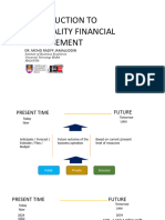 HTH587 Chapter 1 Intro To Finance