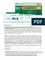 CAMESCO 2023 Agenda