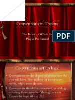 Conventions in Theatre