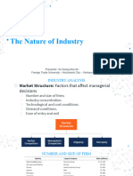 Chapter 4 - The Nature of Industry