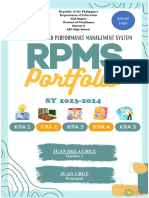 E Rpms Portfolio 2023 2024 Template