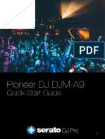 Pioneer DJ DJM-A9 Serato DJ Pro Quick-Start Guide