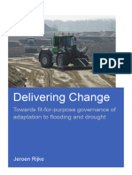 Delivering Change: Towards Fit-For-Purpose Governance of Adaptation To Flooding and Drought