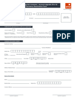 NRN Account Update and Dormancy Reactivation Form