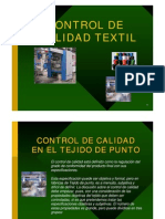 Control de Calidad Textil