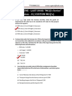 Custom Mcqs For June & Dec 2023