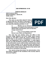 October 28, 1999 DAR OPINION NO. 61-99 October 28, 1999 DAR OPINION NO. 61-99